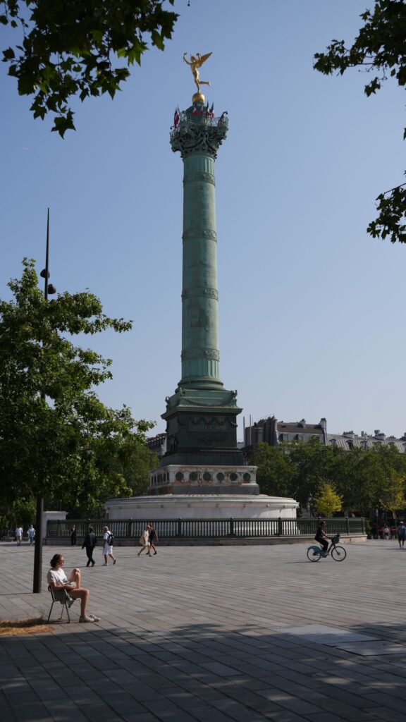Place de la Bastile Parijs