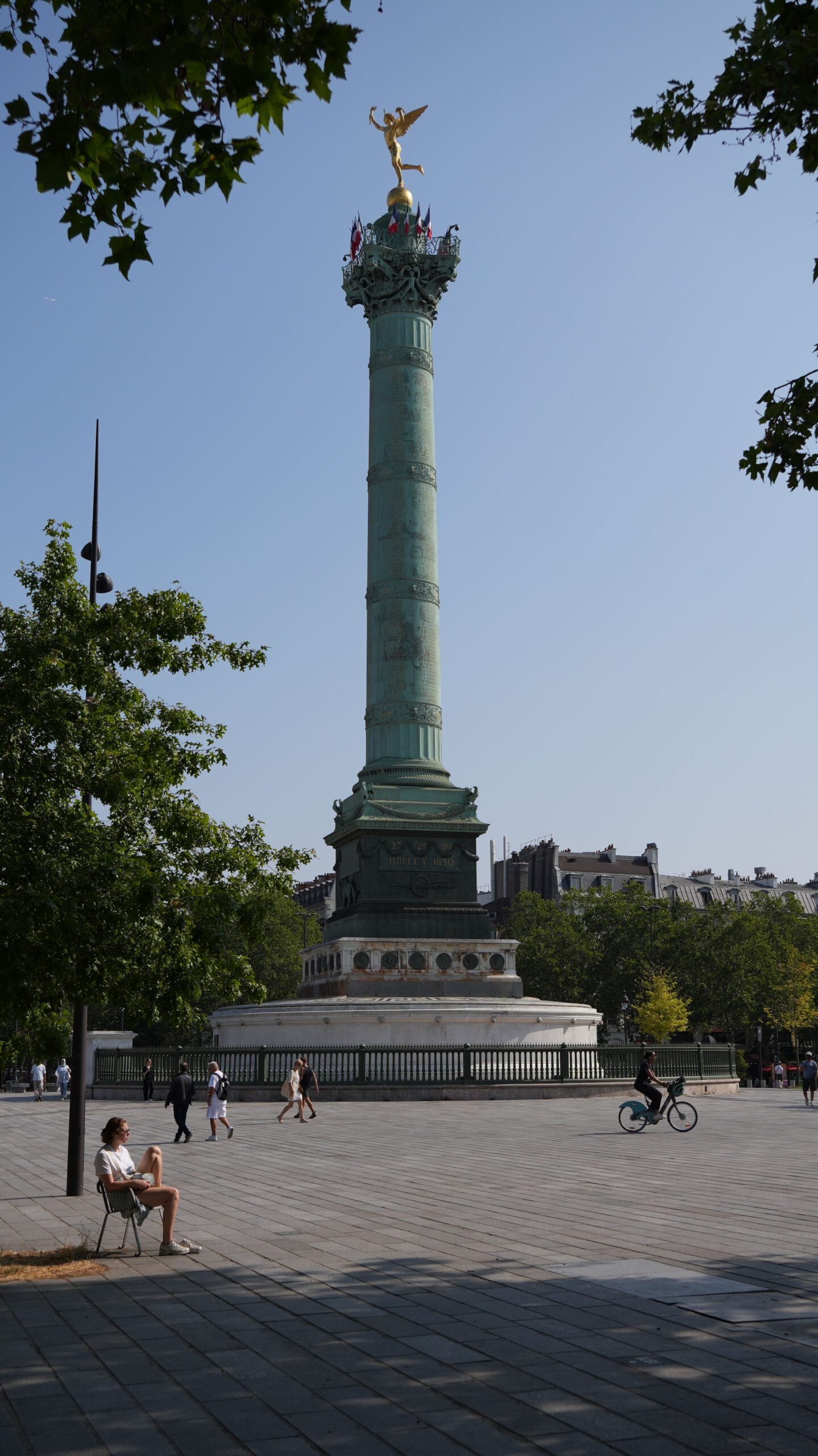 Place de la Bastile Parijs