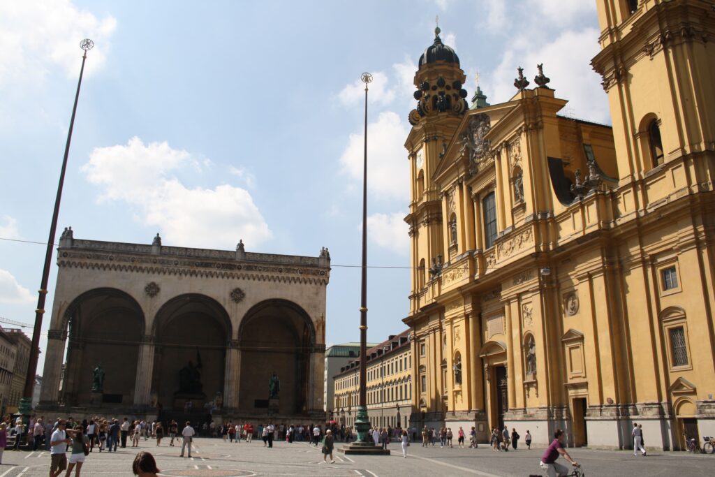 Odeonsplatz, plein in munchen